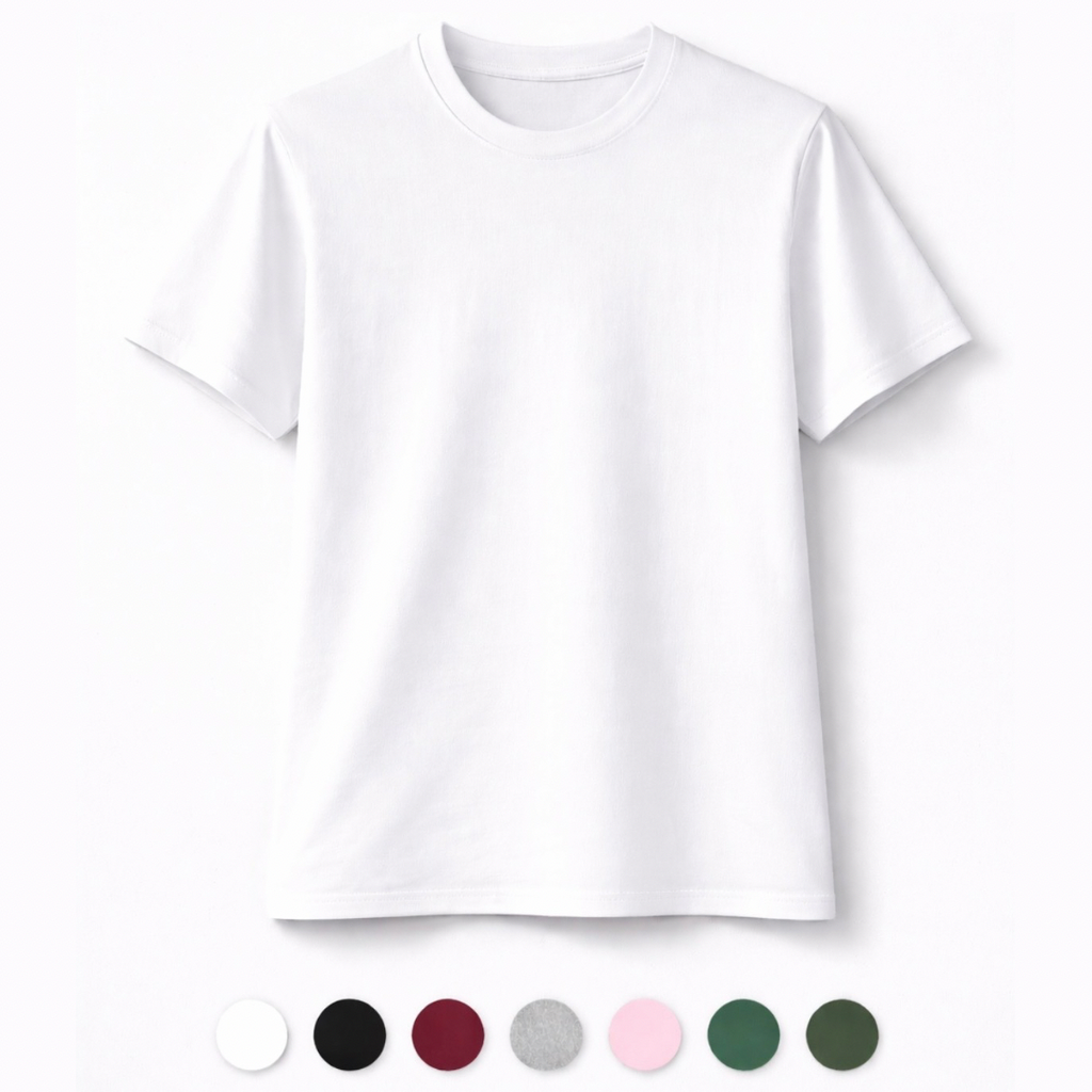10 Poleras Básicas 1 solo color