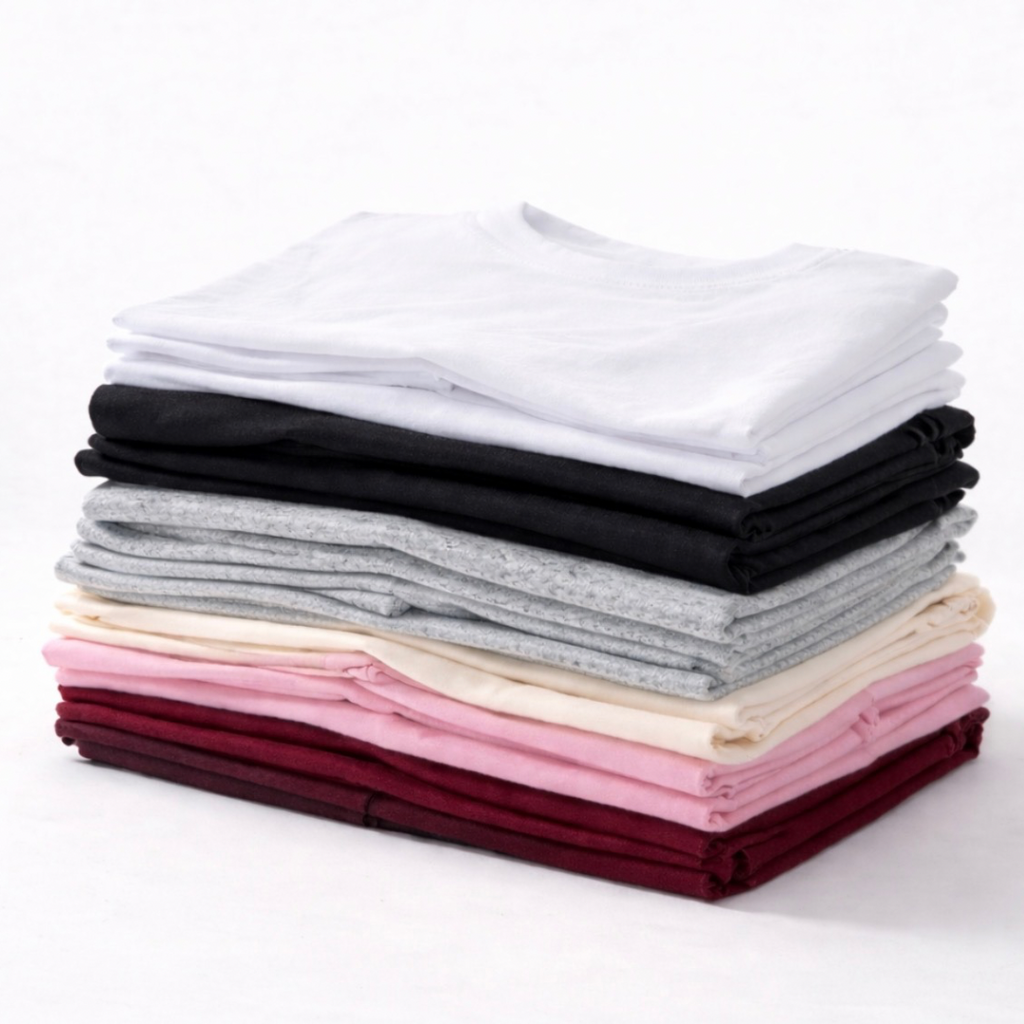 10 Poleras Básicas 1 solo color